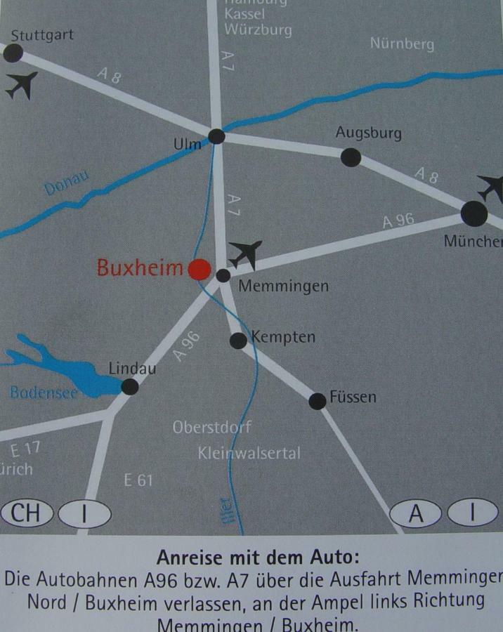 Apartment Zettler Buxheim  Buitenkant foto